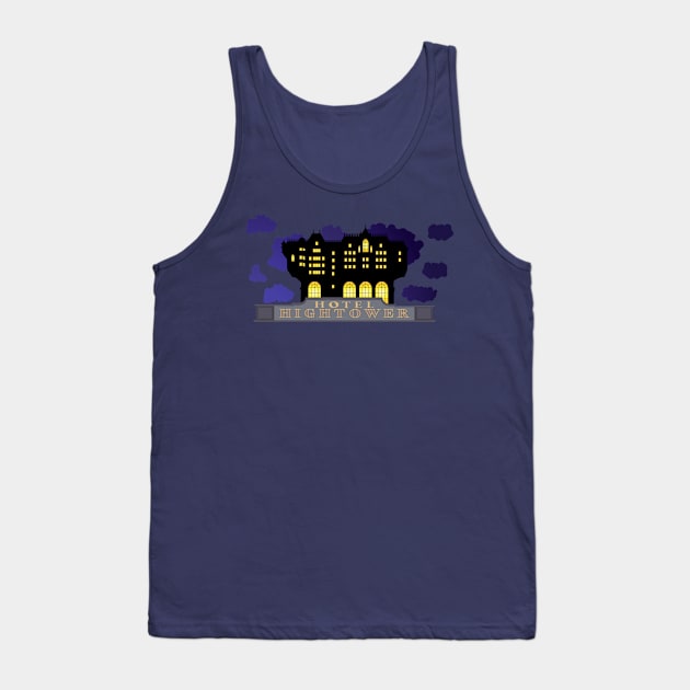 Hotel Hightower Tank Top by Geishas and Gasmasks